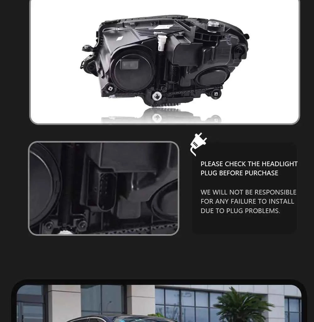TYPY Car Lights For Benz E-Class W213 Headlights 2016-2023 LED Lamps Daytime Running Lights Dynamic Turn Signal Auto Accessories
