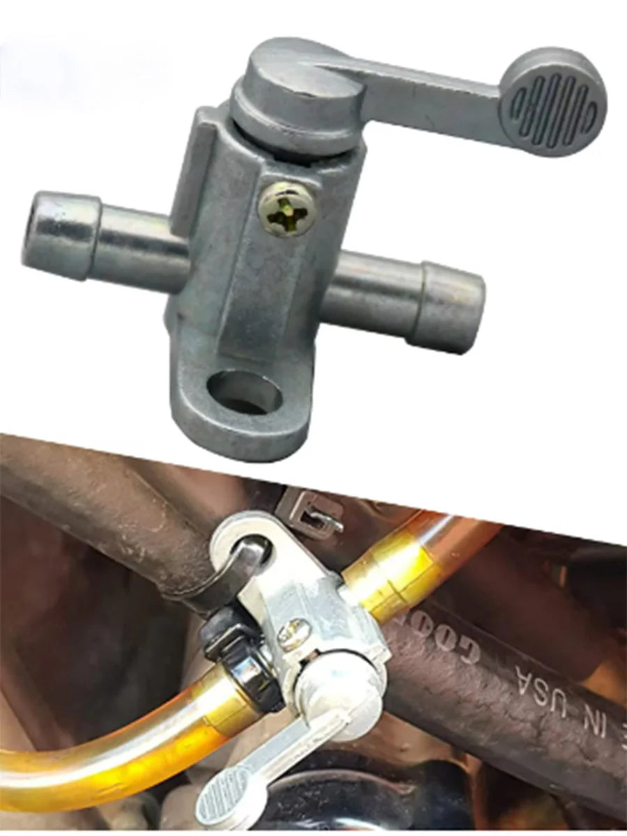 Off-Road Motorcycle 38mm In-Line Oil and Gas Fuel Filter Tank Switch Suitable for ATV Four-Wheel Off-Road Vehicle Dirt Bike