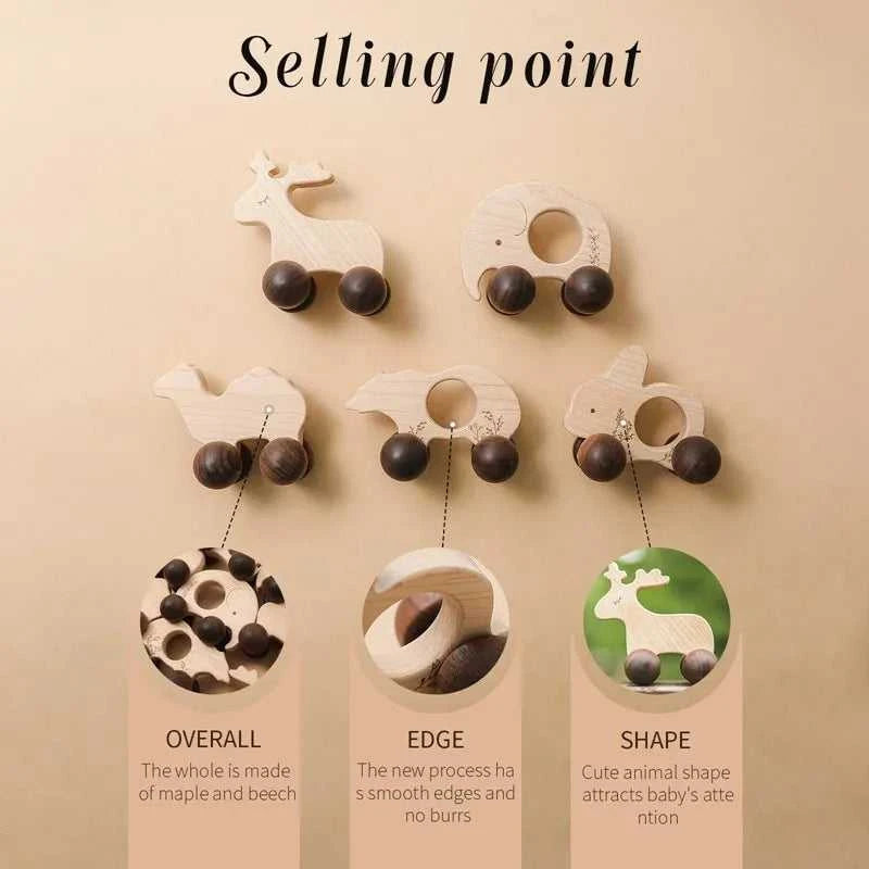 Wooden Cars Toys Maple Diy Crafts for Students Home Activities Montessori Grasping Teething Toy Newborn Birthday Gift Wood Block The jack market .AU The jack market .AU Little Wonders $ 52 14:691#10