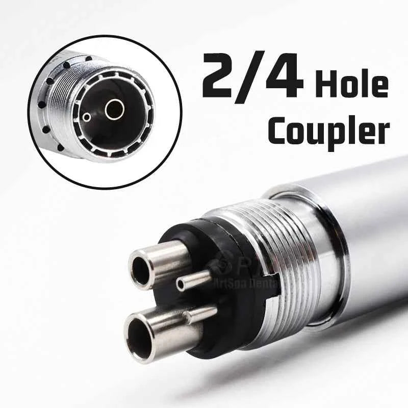 High-Speed Surgical Turbine Handpiece - 45° 4 or 2 Hole Design for Efficient Tooth Extraction | Dentist Clinic Tool