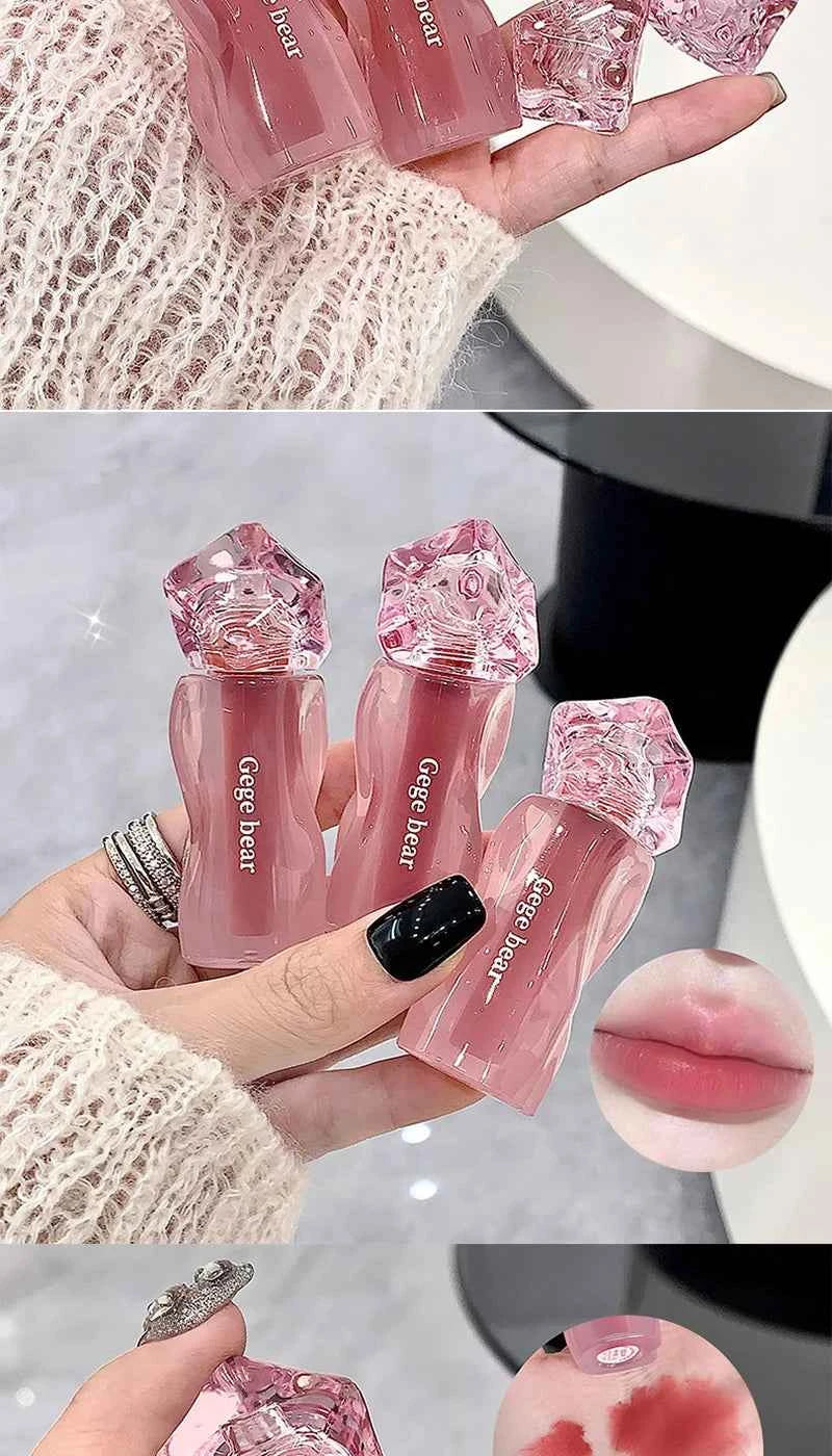Gege Bear Velvety Cream Lip Mousse - Highly Pigmented, Nourishing Formula with Soft, Long-Lasting Texture