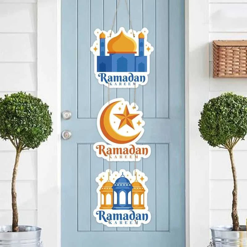Eid Mubarak Door Hanging Flag Kareem Ramadan Decor for Home 2025 Ramadan Mubarak Islamic Muslim Party Decor Happy Eid Al Adha The jack market .AU The jack market .AU Home $ 20 14:202418806#paper door hanging 3