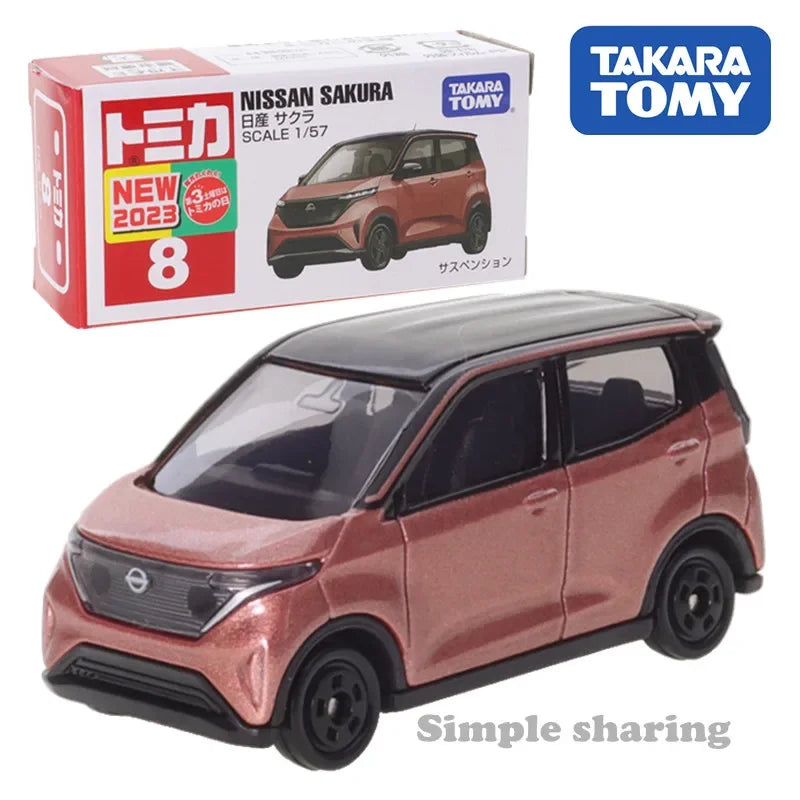 Takara Tomy Tomica Nissan Honda No.1-No.39 Cars Hot Pop 1:64 Car Alloy Toys Motor Vehicle Diecast Metal Model for Children