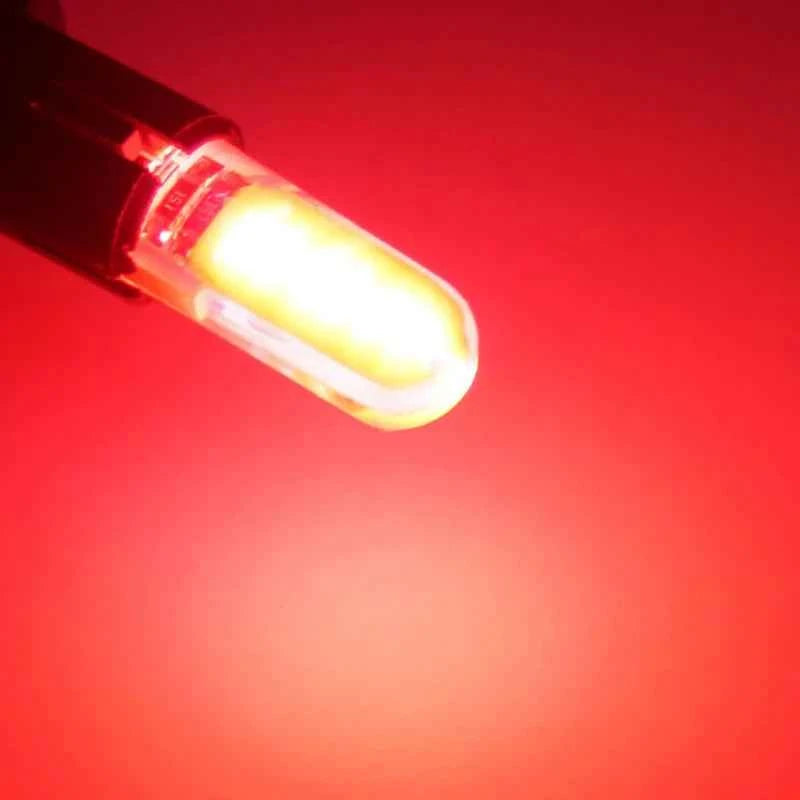 10/20/30/50 PCS T10 W5W LED Bulb For Car Interior Dome Reading Maps Trunk License Plate Side Lights 12V COB 7000K White Red Blue