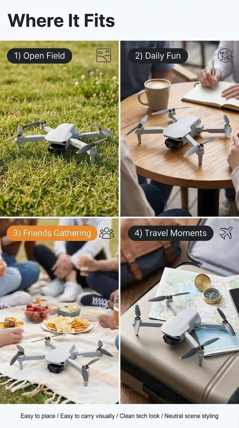 Mini Dronеs Aeri100 8K Professional with Camera Flight Accessories FPV Brushless GPS Return Real Time Travel Flying Gift Toy Boy The jack market .AU The jack market .AU Drones $ 110 14:29#VR-Aeri100 Ultra FLY