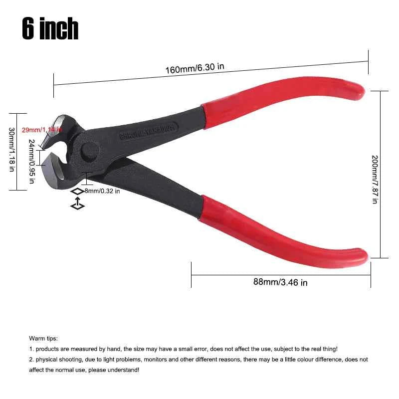 Walnut Nail Puller Pliers - Heavy-Duty Steel for Effortless Cutting & Pulling
