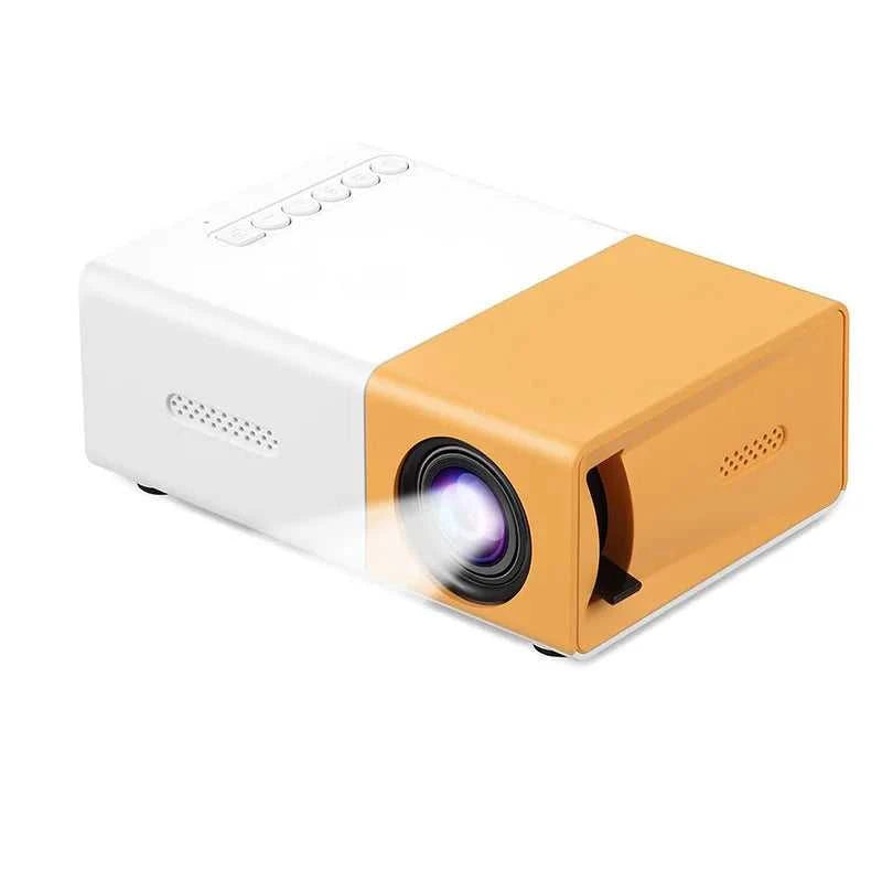 Projector for home use, mini projector for children's bedroom, portable projector, supports 4K ultra-high definition. The jack market .AU The jack market .AU Home $ 80 14:202429827#White