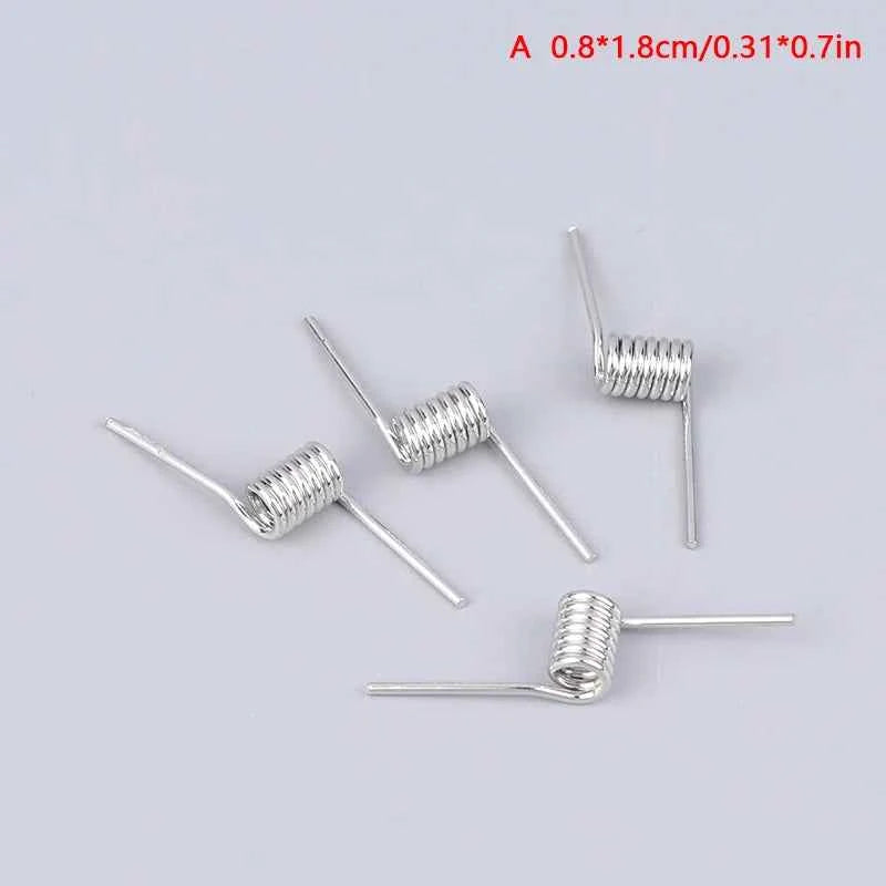 4PCS Steel Torsion Spring Large Hair Jaw Clips Special Accessories Special Torsion Spring V-spring For Hairpin Springs Clip