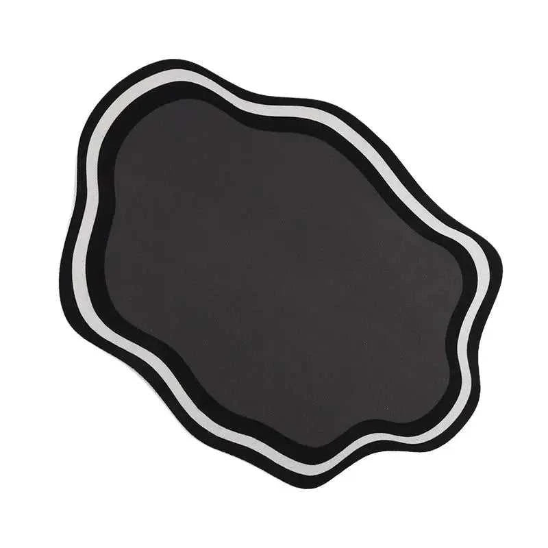 1PCS Summer Solid Colour Pet Mats Non-Slip Absorbent Wear-Resistant Leak-Proof Easy To Clean Dog Food Mats Cat Food Mats The jack market .AU The jack market .AU Home $ 22 14:1254#Dark grey