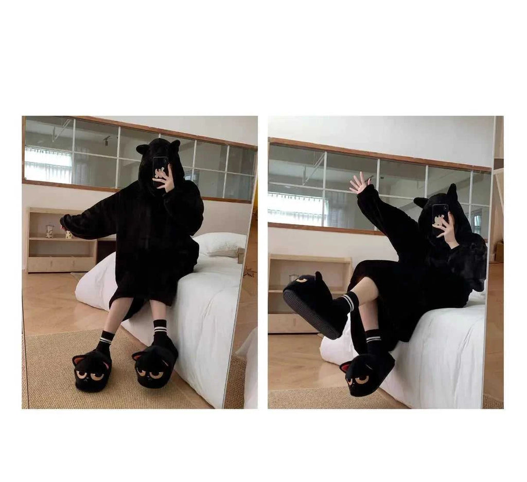 New Snuffy Cat Slippers Woman Warm Wrapped Home Shoes Women's Angry Kitty Furry Slides Winter Snug Close Back Slipper for Couple The jack market .AU The jack market .AU Step Up Your Style: Trendy Shoes for Every Occasion! $ 69 14:10#Yellow-Slides;200000124:201446564;200007763:201336100