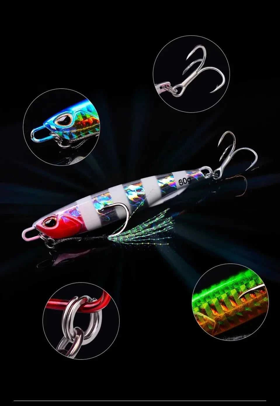 Fishing Lure 10g15g20g30g40g60g Trolling Artificial Hard Bait Bass Casting Jigging Fish Lure Sinking Spoon Tackle Metal Jig The jack market .AU The jack market .AU Fishing Gear $ 23 14:29#A;5:100014443#15g