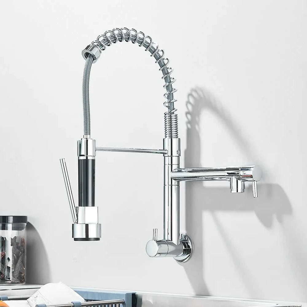 Rozin Matte Black Pull Down Kitchen Faucet Single Cold Water Dual Spouts Kitchen Tap 4 Colors Wall Mounted ABS Nozzle Crane The jack market .AU The jack market .AU Home $ 96 14:496#Gold Faucet;200007763:201336342
