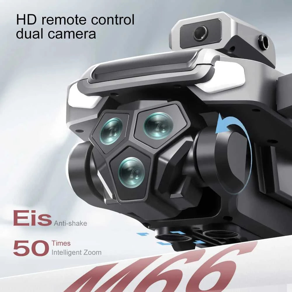 2025 New M66 Drone HD Folding Remote Control With Camera And Screen 5G FPV Camera Quadcopter Brushless Motor RC Quadcopter The jack market .AU The jack market .AU Drones $ 125 14:691#M66-Grey