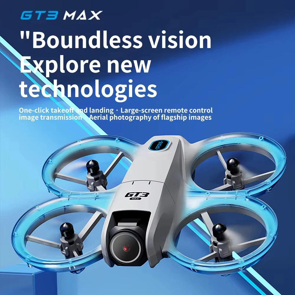 GT3 Max RC Drone 8K 5G 2.4G GPS Professional HD Aerial Photography Remote Control Aircraft HD Dual Cameras Quadcopter Toys Gifts