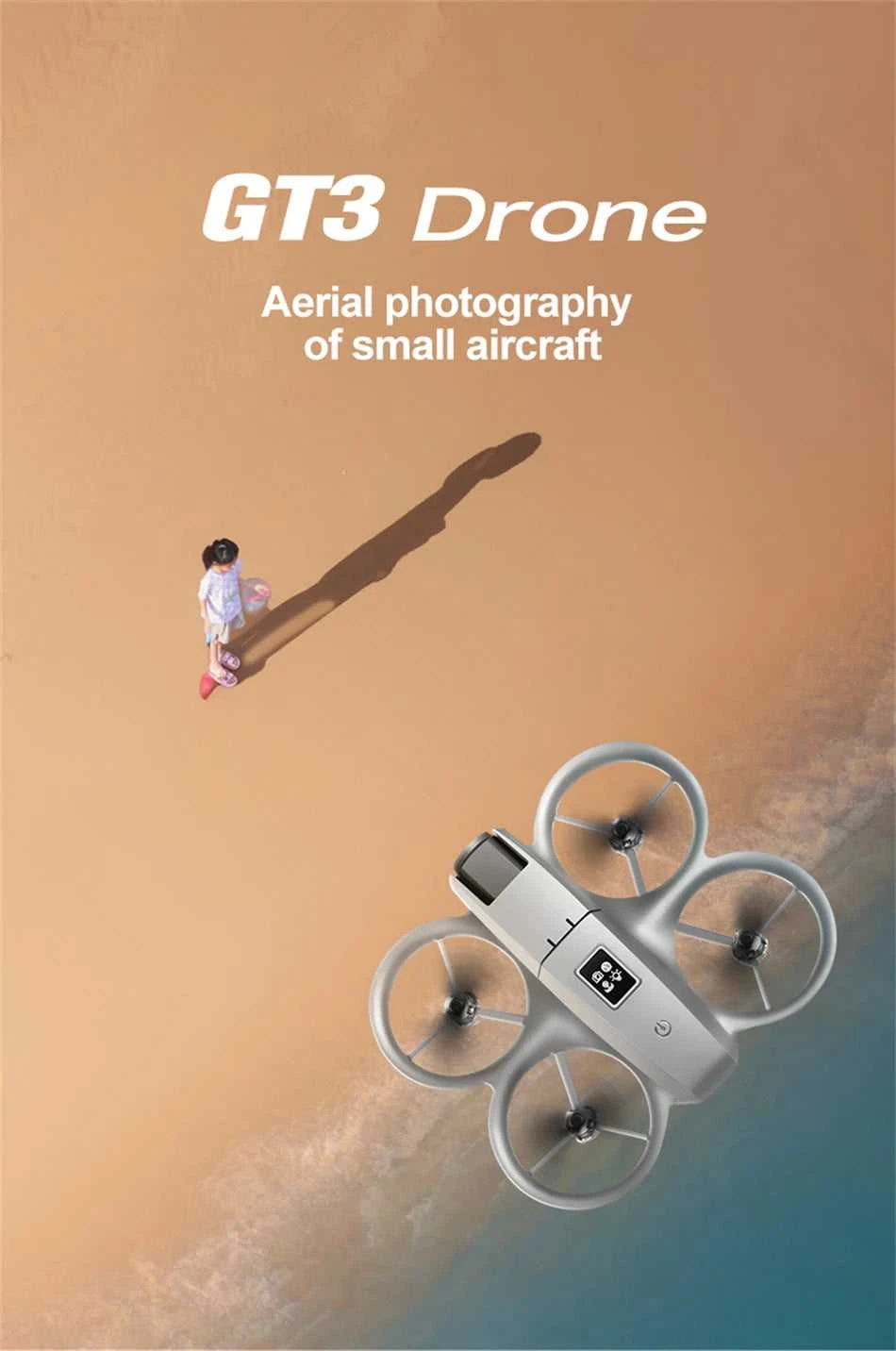 2026 New GT3 Drone 8K 5G GPS Professional HD Aerial Photography Remote Control Aircraft HD Dual Camera Quadcopter child Toy UAV The jack market .AU The jack market .AU Drones $ 101 14:175#GT3 8K