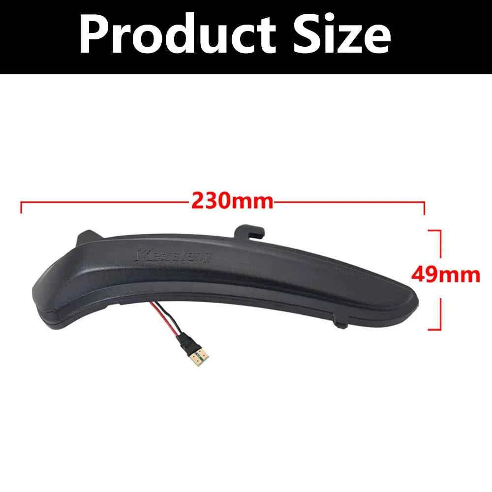 Led Dynamic Side Mirror Blinker Indicator Lamps For Peugeot 2008 208 I MK1 2013 2014 2015 2016-2019 Citroen Turn Signal Lights