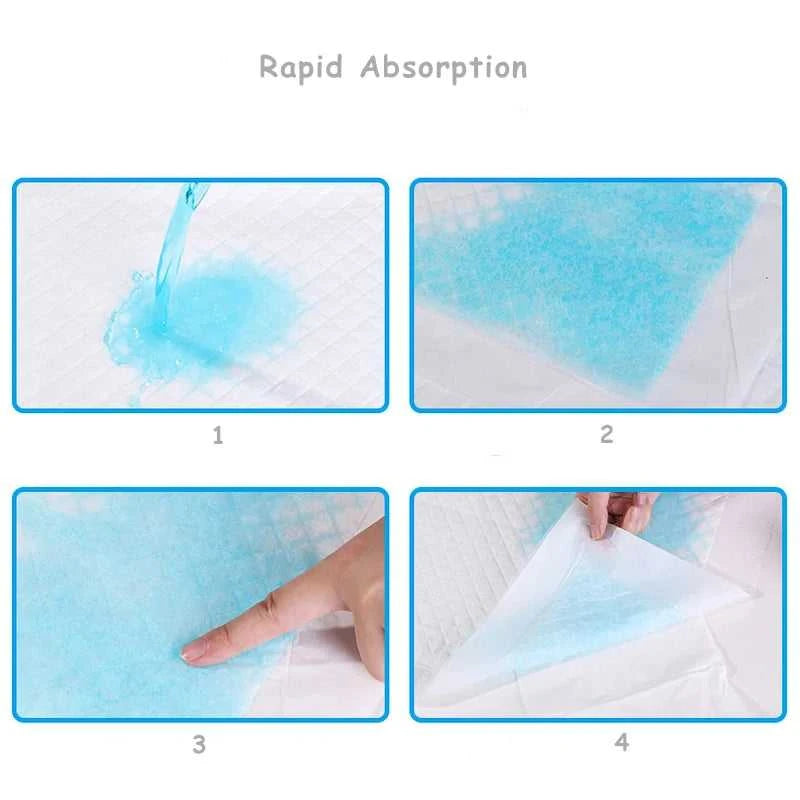 Baby Disposable Changing Pads 10pcs Infant Underpads Waterproof Diaper Breathable Bed Table Protector Mat Baby Care Mattress The jack market .AU The jack market .AU Mum & Kids: Essential Products for Every Family $ 25 14:29#as picture