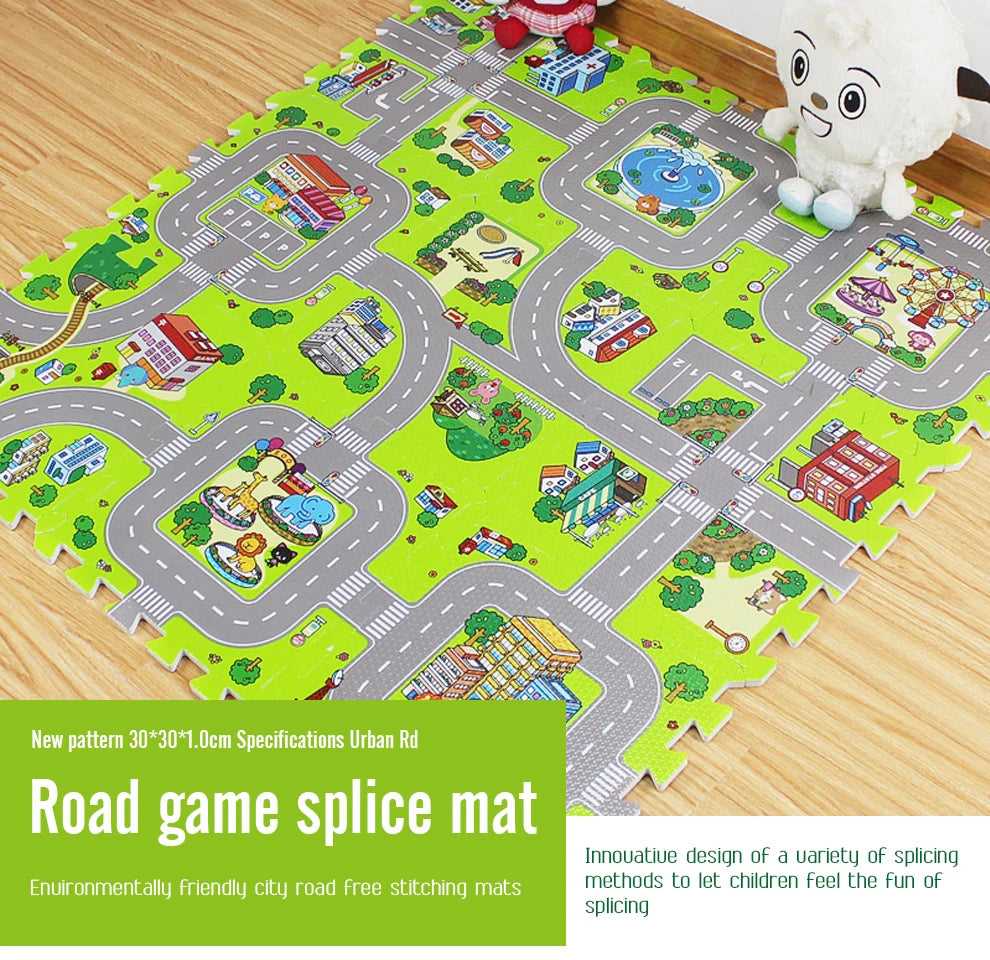 Baby Play Mat 9pcs/lot Kids Carpet Playmat Children Rug Soft Floor Toys Road Traffic Soft Floor Home Decor EVA Kids Foam Puzzles The jack market .AU The jack market .AU Mum & Kids: Essential Products for Every Family $ 43 14:29#1 set