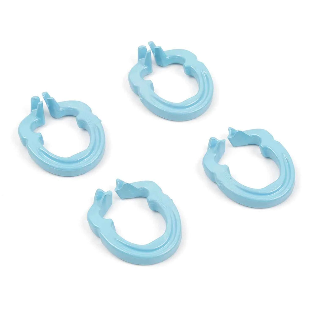 WELLCK Autoclavable Dental Rubber Dam Clamp - Resilient Resin Separator Ring for Precision Barrier Protection