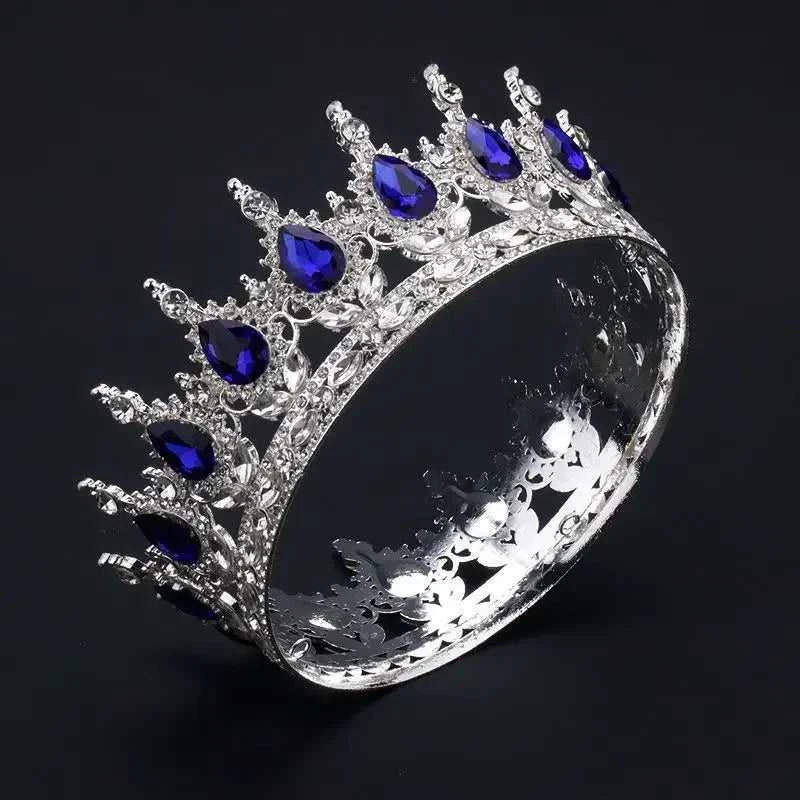 Wholesale Gold Crystal Headdress Prom Pageant Full Round Circle King Crowns For Cake Decoration The jack market .AU The jack market .AU Jewellery & Chains $ 65 200001033:200025551#C21;351:200001569