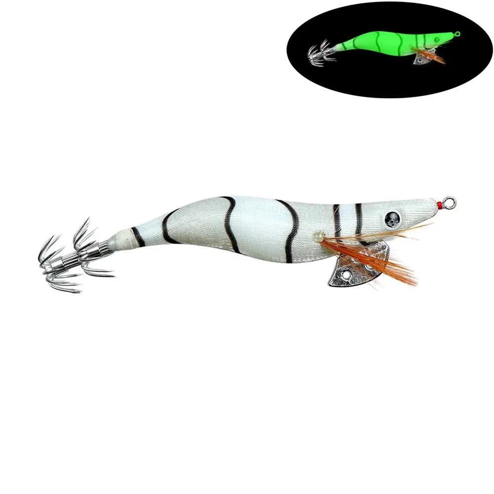 Full Body Luminous Wooden Shrimp Colorful Imitation Squid Shrimp Fake Bait2.0 2.5 3.0#Squid Cuttlefish Sea Fishing Umbrella Hoo The jack market .AU The jack market .AU Fishing Gear $ 20 14:366#B;5:100014443#10CM 11G