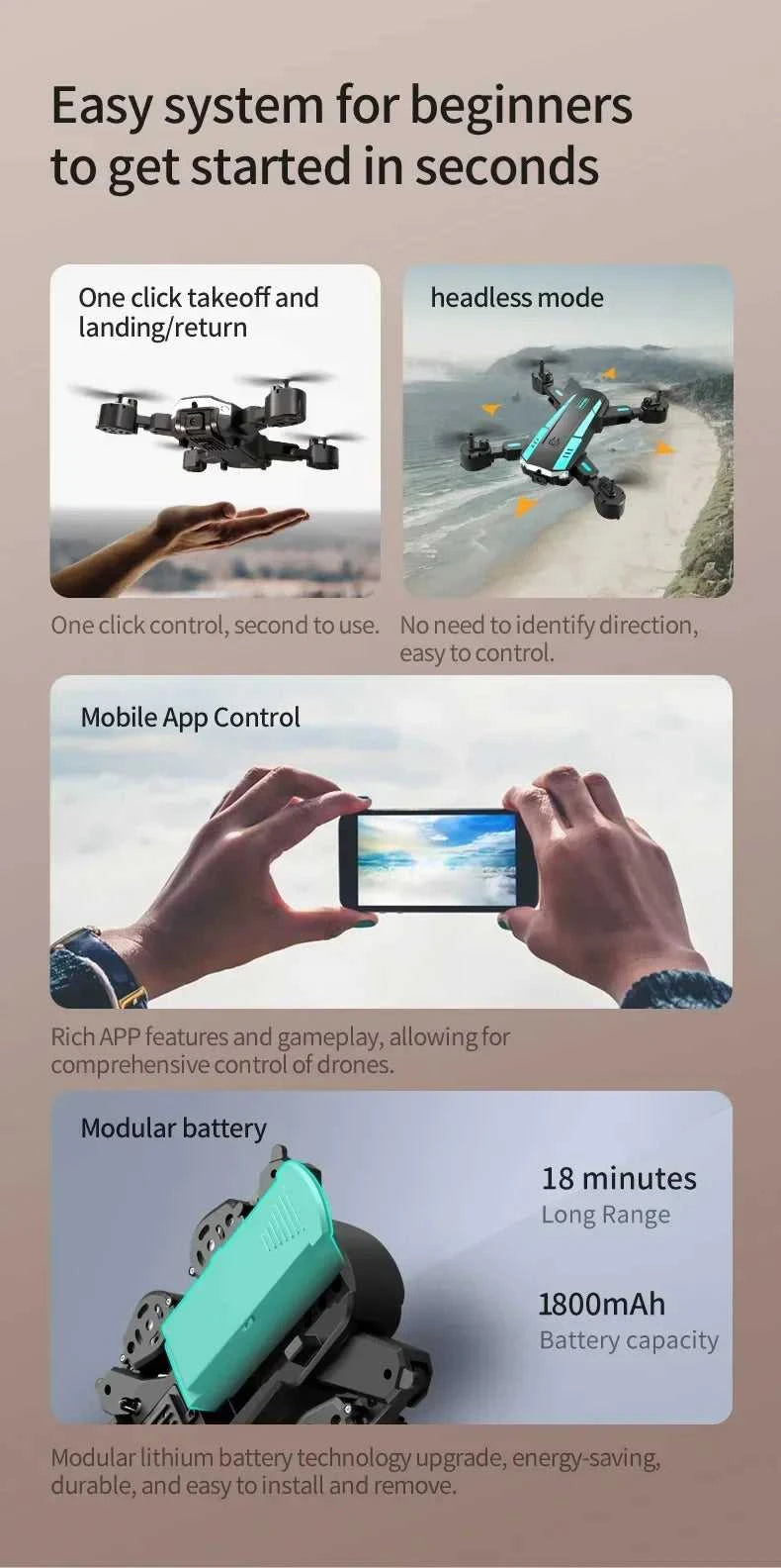 New G6 Drone 8K 5G GPS Professional HD 360 ° Aerial Photography Dual-Camera Foldables Obstacles Avoidanc Brushless Quadrotor 5KM The jack market .AU The jack market .AU Drones $ 78 14:100018786#BL-4K single camera