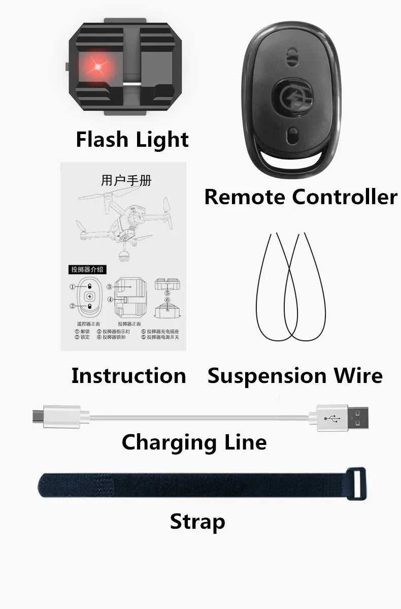 Drone Airdrop System for DJI Mini 3 Pro/Mini 3/ Mini 2 SE/Mavic 2/2S /Phantom 3 4/4 Pro for Wedding Scene Fishing Bait Rescue The jack market .AU The jack market .AU Drones $ 60 14:193;200000828:201589807;200007763:201336100