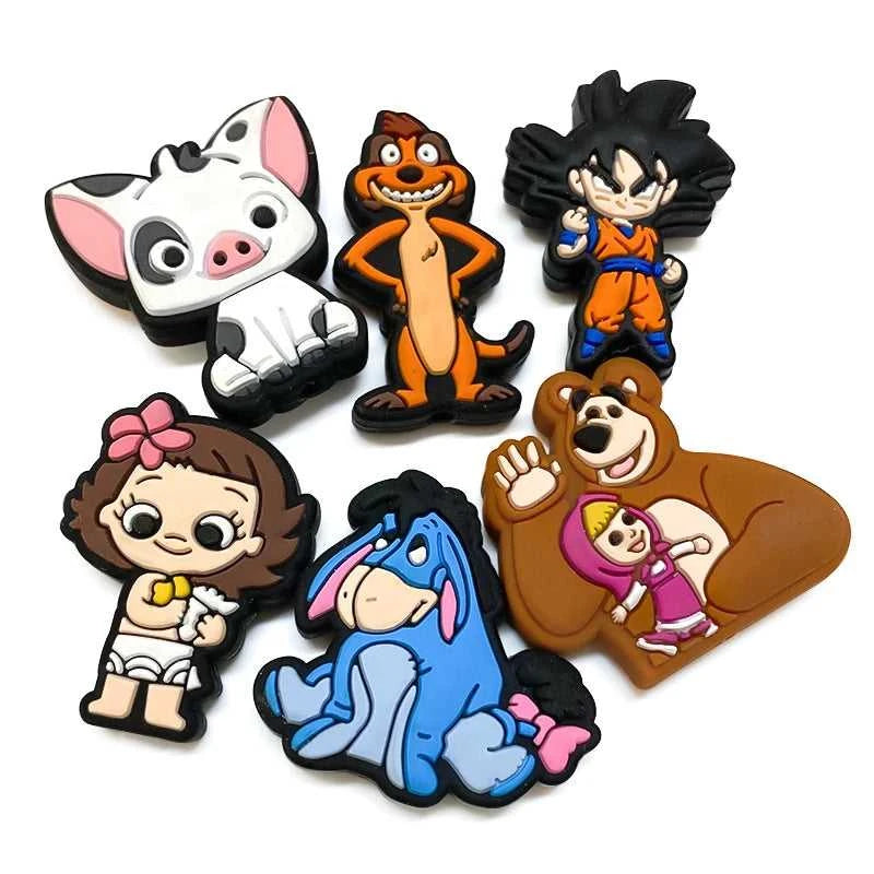 2pcs set Silicone Cartoon Eeyore Monica Beads Baby Silicone DIY Nursing Necklace Pacifier Clips Jewelry Accessories The jack market .AU The jack market .AU Mum & Kids: Essential Products for Every Family $ 23 14:200006154#1 set