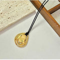 Fashion Spiral Heart-Shaped Pendant Necklace for Women Adjustable Long Black Wax Rope Clavicle Chain Charm Couple Birthday Gift The jack market .AU The jack market .AU Jewellery & Chains $ 48 200001033:200003757#5