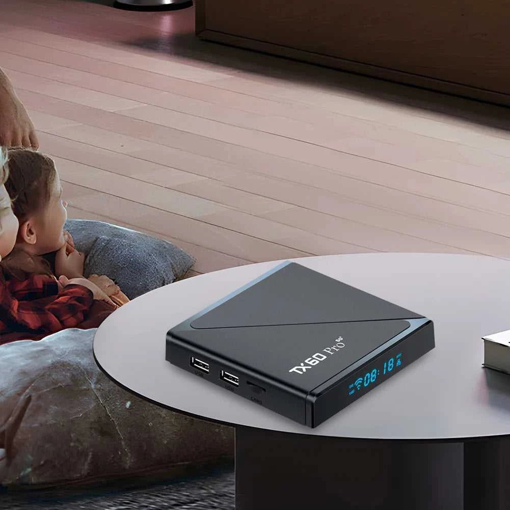 2025 Smart TV Box TX60 PRO Android 10 TV Box 14K 2.4G 5G Dual WiFi 6 Set-top Box Video Media Player 16G 256G Home Set Top Box The jack market .AU The jack market .AU Accessories Electronics $ 88 14:350853#AU