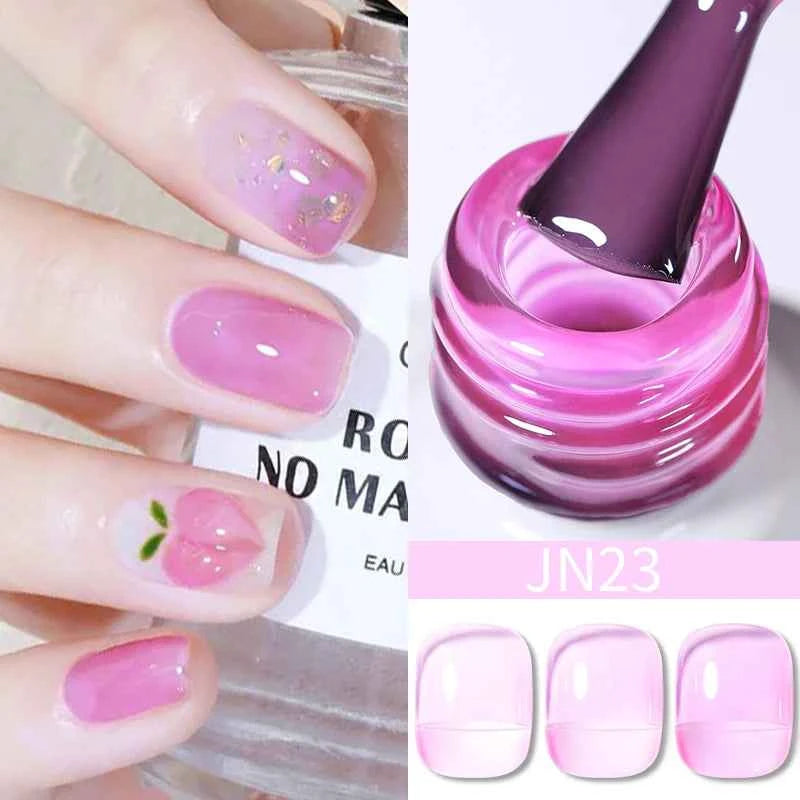 BORN PRETTY Neon Red Gel Nail Polish Yellow Green Summer Color Semi Permanent Varnish 10ml Soak Off UV LED Nail Art Manicure