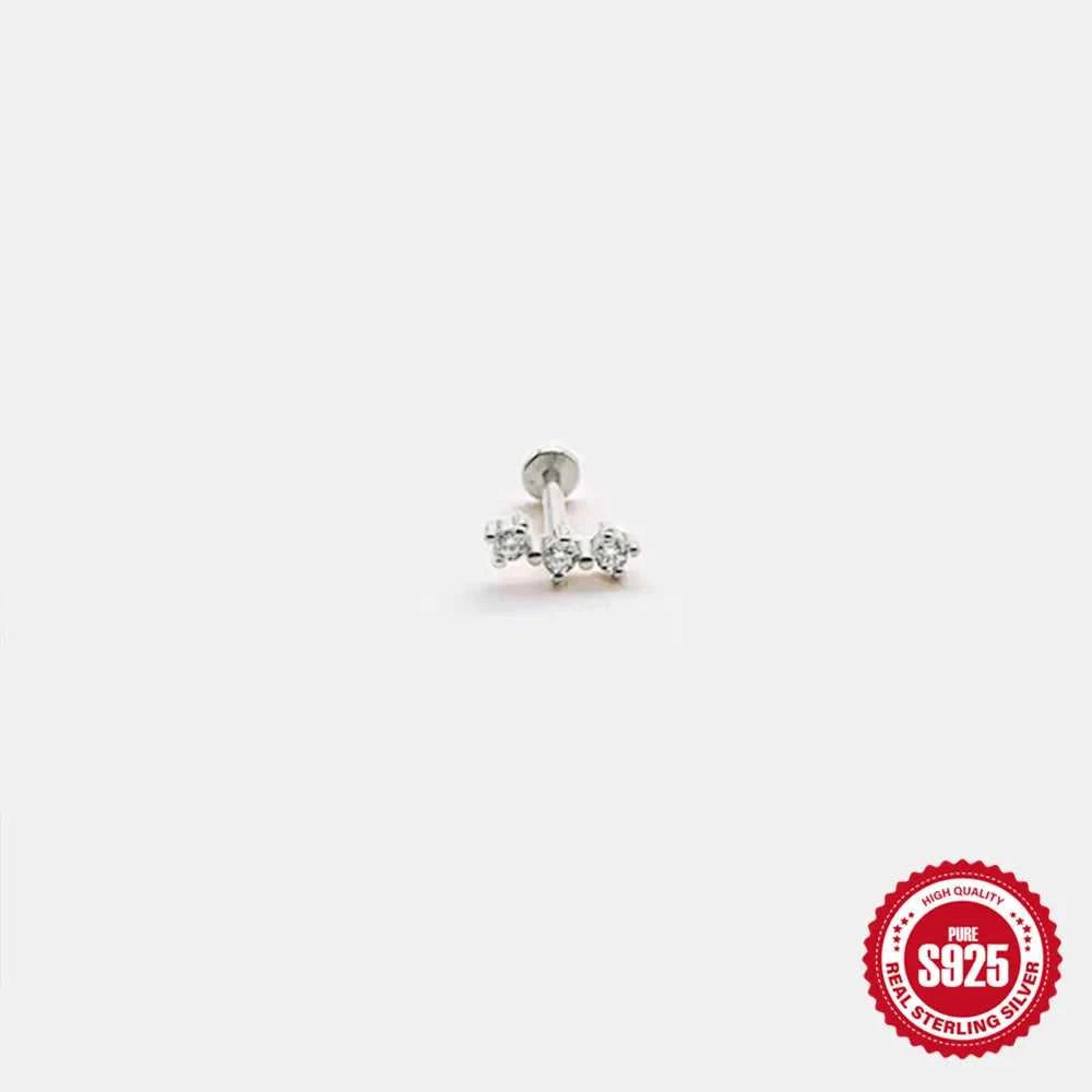 AIDE 925 Sterling Silver 1Pc Mini Shiny Heart/WaterDrop For Women Cartilage Piercing Earring INS Classic Pendant Tassel Gifts The jack market .AU The jack market .AU Jewellery & Chains $ 54 200000226:200006154#26;200001034:361180#1 piece