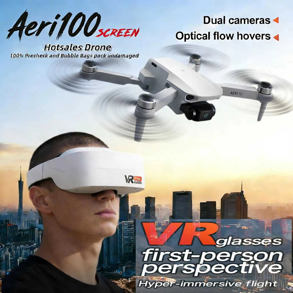 Aeri100 Drone with VR Optical Flow Positioning Brushless Motor HD Aerial Photography Dual Camera Remote Control Aircraft child The jack market .AU The jack market .AU Drones $ 106 14:29#Gray-4K-1B;200000828:201589807#For Xiaomi