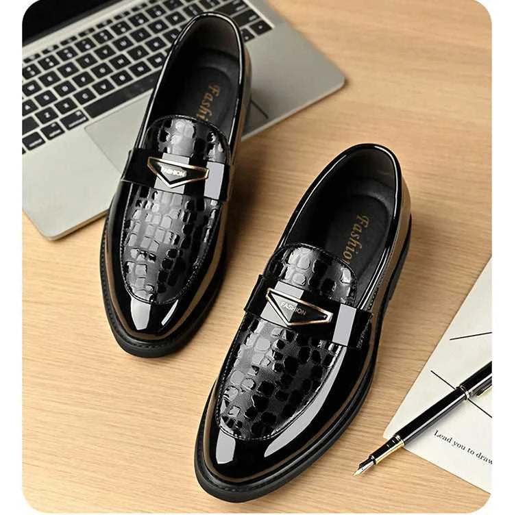 New Large Size 38-46 Business Casual Men's Dress Shoes Fashion Soft Sole Wedding Shoes Male Designer Black Leather Shoes Man The jack market .AU The jack market .AU Step Up Your Style: Trendy Shoes for Every Occasion! $ 93 14:771#1;200000124:100013888