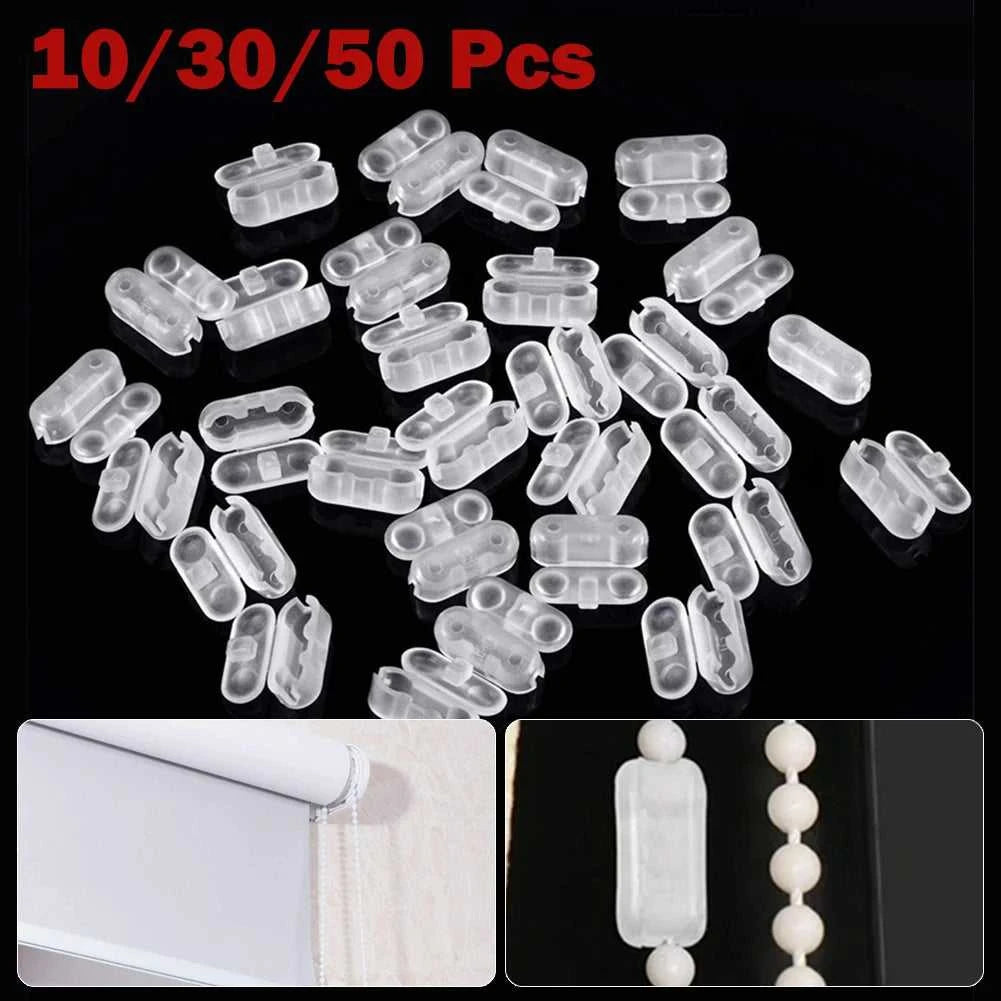 Clips Pull Cable Connector Vertical Curtain White For Plastic Roller Roman 6x 4.5mm Blind Pull Cord Clips Brand New The jack market .AU The jack market .AU Home $ 48 14:201504127#50pcs