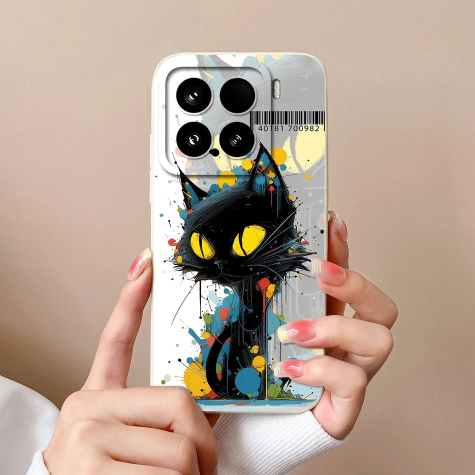 Xiaomi 15 Pro Soft Silicone Case - Stylish Anti-Drop Bumper for Xiaomi 14 Pro - Perfect Fit & Protection