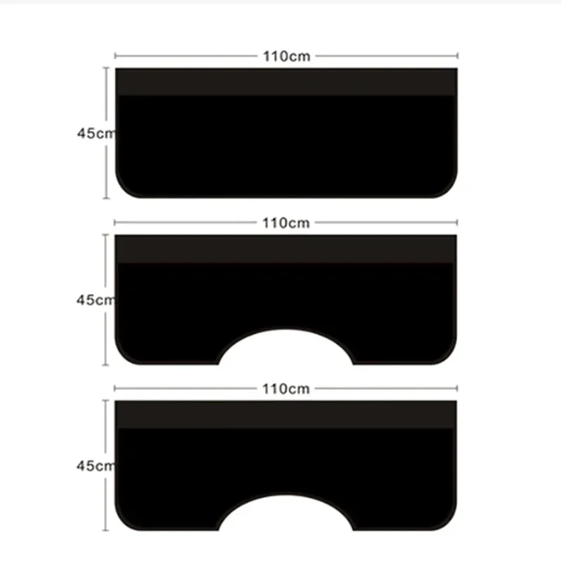 3 pieces of universal magnetic fender cover foldable protector mechanical work mat auto repair mat