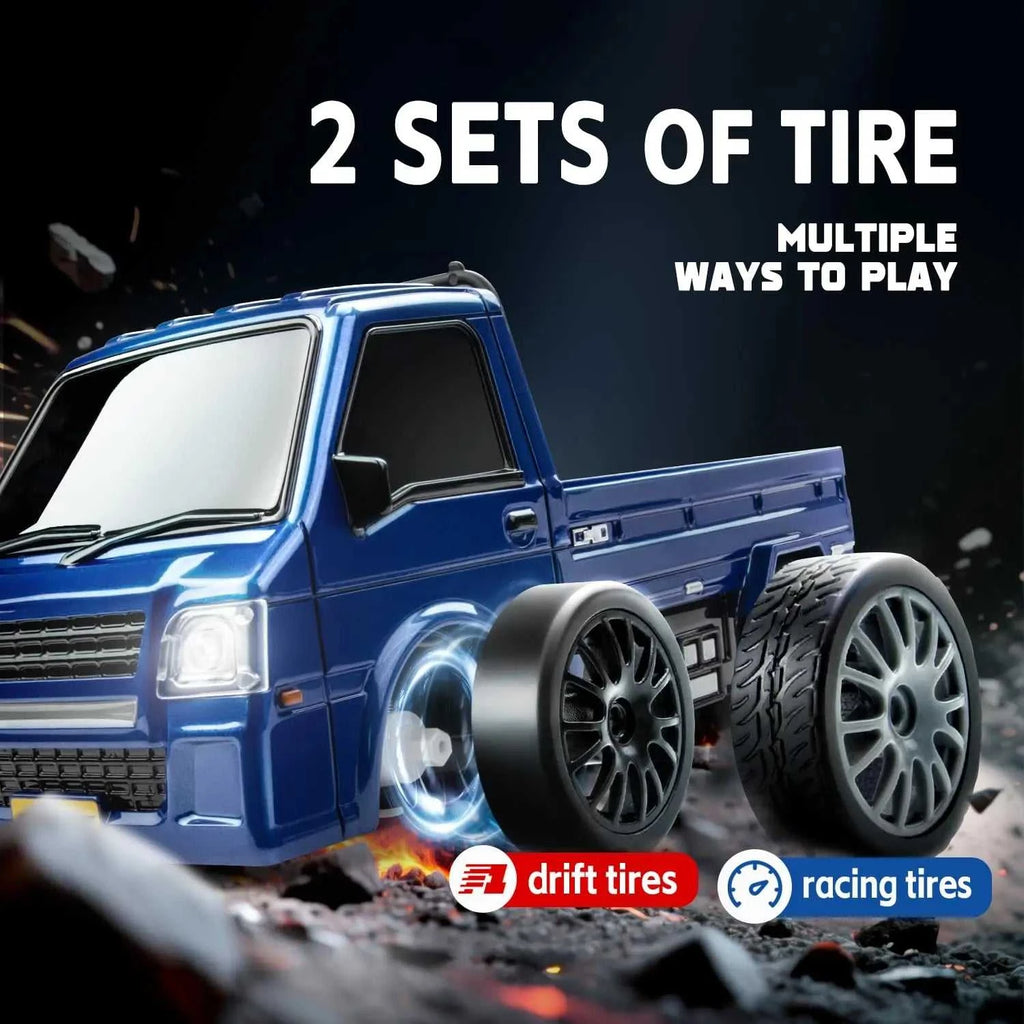 1/24 Remote Control Drift Car, 2.4GHz 20km/h Four-Wheel Drive High-Speed Remote Control Truck, Drift Tires & Dual Battery Racing The jack market .AU The jack market .AU Little Wonders $ 83 14:173