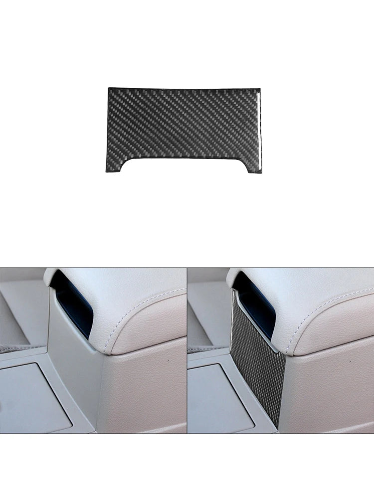 Carbon Fiber Material Black Stickers Cover Trim For Toyota Camry 2012 2013 2014 Car Interior Decorative Accessories
