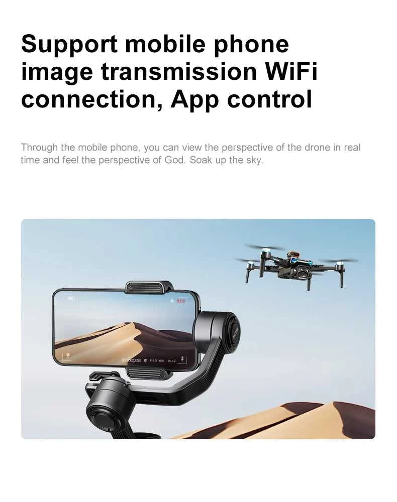 New D13 Drone 4K Professional HD Triple Camera 5G WIFI FPV Dron 360° Obstacle Avoidance Brushless Large Screen RC Quadcopter Toy The jack market .AU The jack market .AU Drones $ 123 14:173#D13-Screen Drone