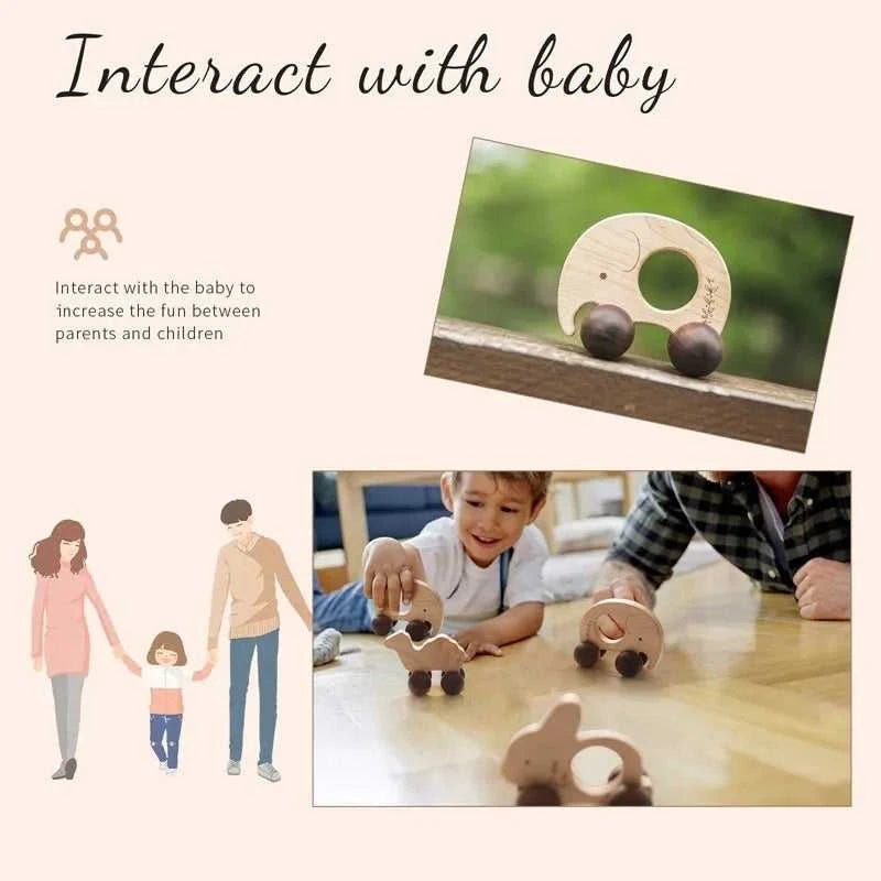 Wooden Cars Toys Maple Diy Crafts for Students Home Activities Montessori Grasping Teething Toy Newborn Birthday Gift Wood Block The jack market .AU The jack market .AU Little Wonders $ 52 14:691#10