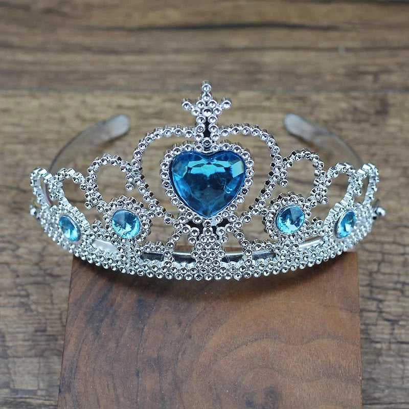 Lovely Plastic Hairbands Blue Rhinestone Princess Crown Headbands Pink Heart Birthday Tiara For Girls Hair Accessories The jack market .AU The jack market .AU Jewellery & Chains $ 47 200001033:361180#pink
