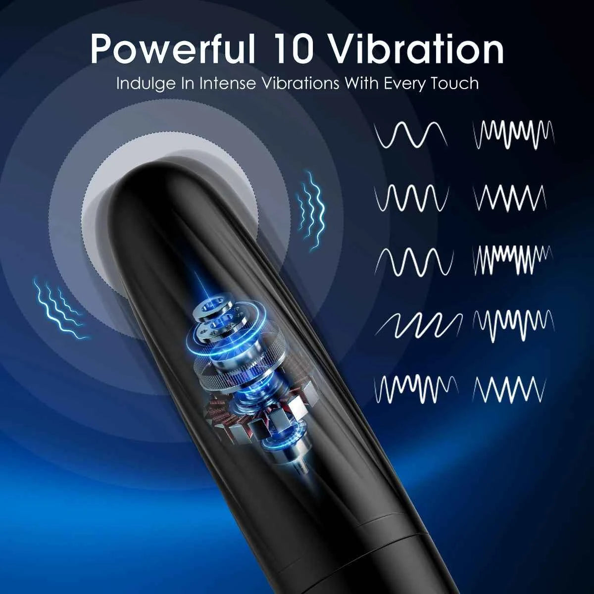 Blissful Touch Waterproof Silicone Bullet Vibrator - Powerful Clit & G-Spot Stimulation for Ultimate Pleasure