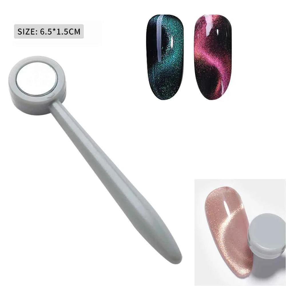 StrongCat Cat Eye Magnet Stick for UV Gel Polish - Multi-Functional Nail Art Decoration Tool