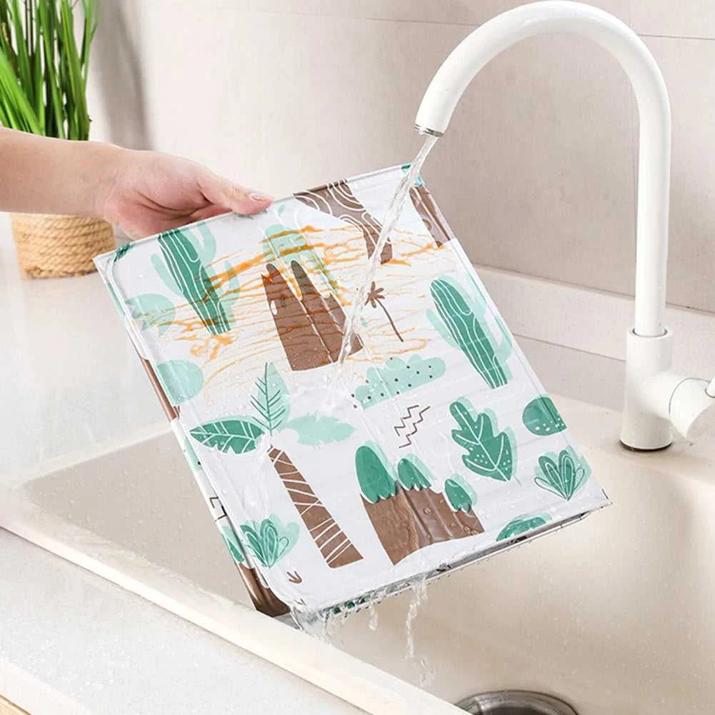 Aluminum Foldable Kitchen Gas Stove Baffle Plate Kitchen Frying Pan Oil Splash Protection Screen Heat Shields Kichen Accessories The jack market .AU The jack market .AU Home $ 24 14:29#Green Cactus