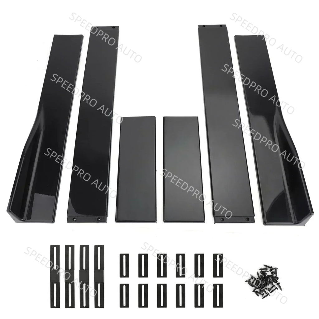 Car Side Skirts For T0yota Corolla SE XSE LE XLE  78.7'' Extension Lower Splitter Panel Diffuser Body kit Styling Exterior Part