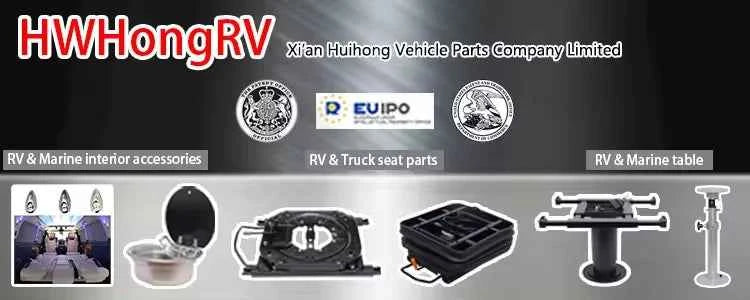 Heavy Duty Seat Swivel Base with Slider, 3.0mm Steel Plate Swivel Seat Base 360 Degree Rotatable for RV Van Camper Boat TruckBus