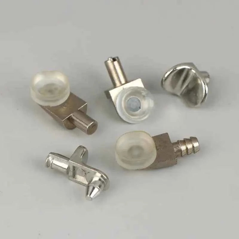10Pcs Shelf Support Studs Pegs Pins Plugs Cabinet Seperator Fixed Wooden Glass Layer Board Furniture Bracket Holder Accessories
