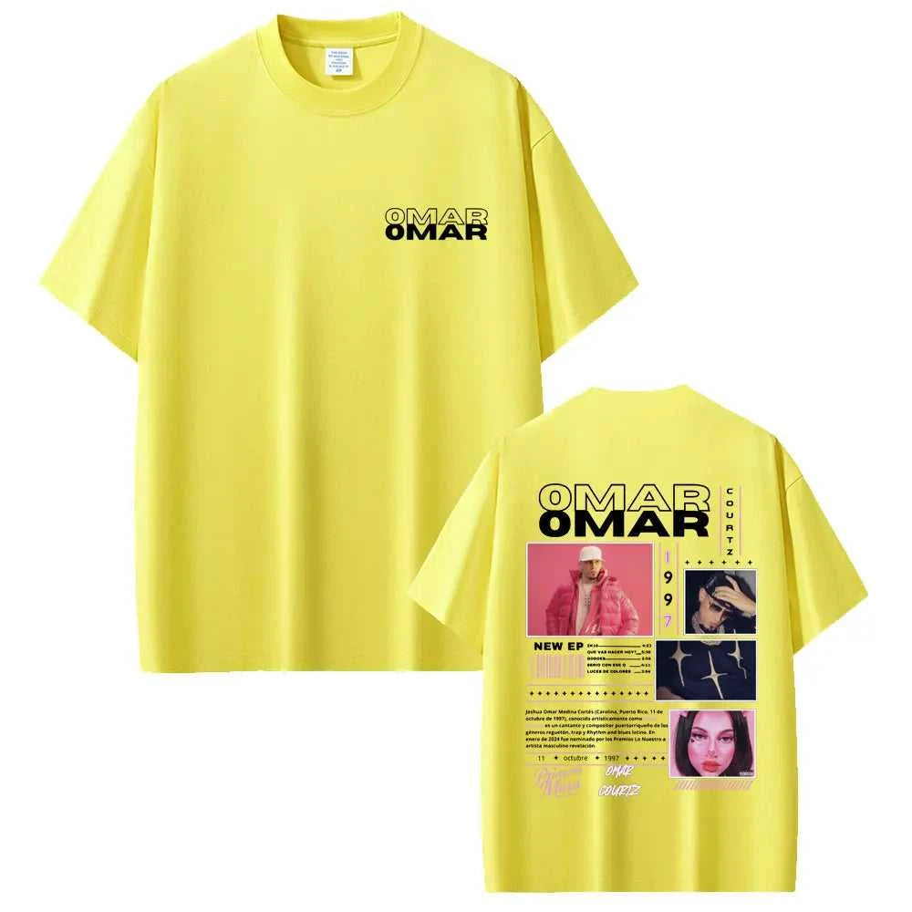 Omar Courtz Primera Musa Album Tour T Shirt Men Women Clothing Hip Hop Fashion Short Sleeve T-shirts High Quality Cotton T-shirt The jack market .AU The jack market .AU Men Fashion $ 36 14:350850#Pink;5:4182