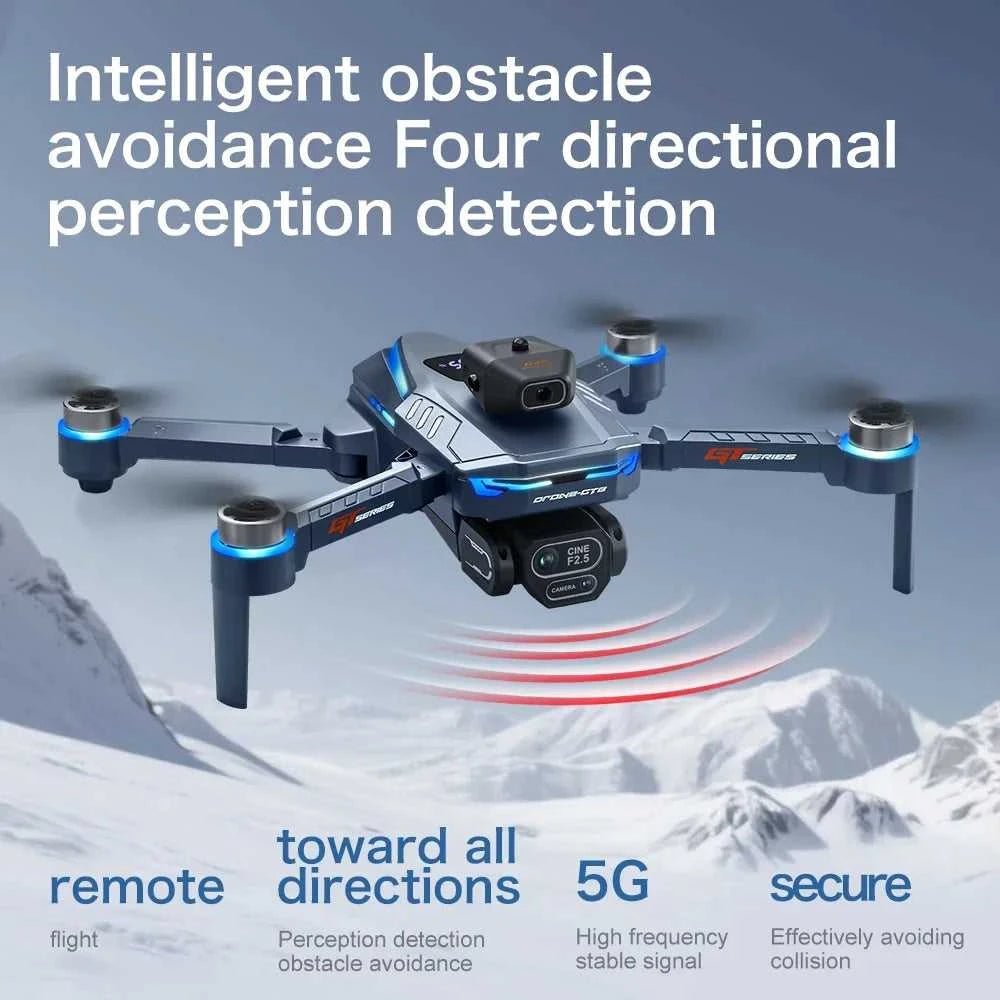 Lenovo GT8 Drone 8K Professional Dual Camera GPS FPV Brushless Motor Optical Flow Hovering Folding Quadcopter 4K RC Dron Toys The jack market .AU The jack market .AU Drones $ 126 14:193#Blue-6k-Battery1